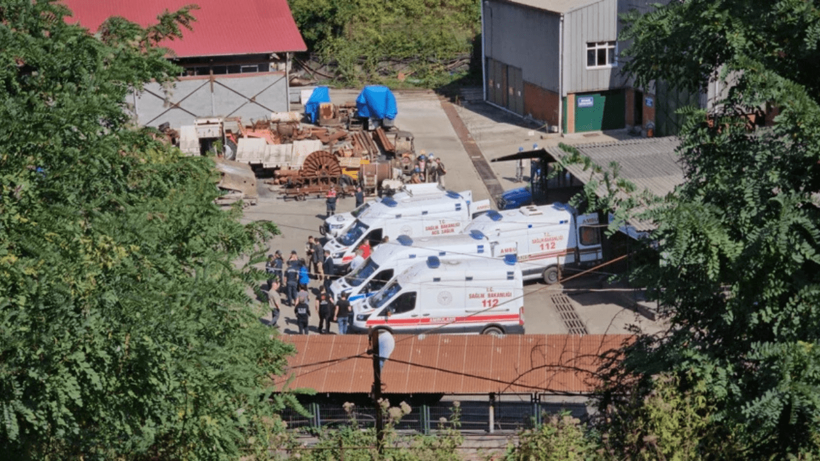 Zonguldak'ta, maden ocağında göçük; 2 İşçiyi kurtarma çalışmaları başlatıldı - Resim : 1