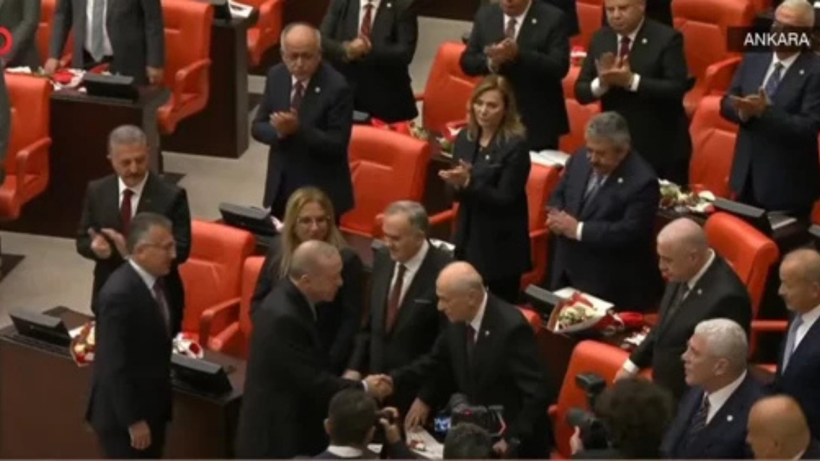 Yeni yasama yılı başladı! Cumhurbaşkanı Erdoğan'dan önemli mesajlar: 'Türkiye diz çökmez' - Resim : 6