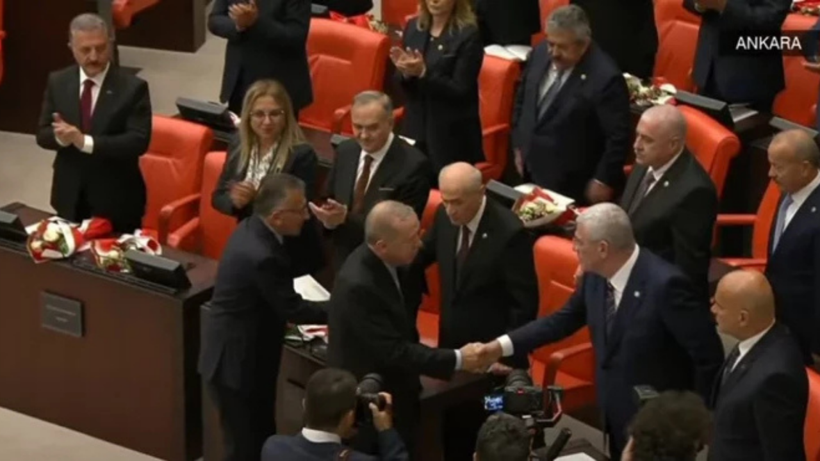 Yeni yasama yılı başladı! Cumhurbaşkanı Erdoğan'dan önemli mesajlar: 'Türkiye diz çökmez' - Resim : 7