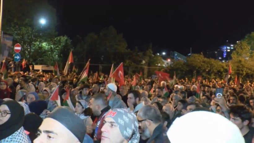 Türkiye Sumud Filosu için ayakta! Yurdun dört bir yanında tepki yürüyüşleri - Resim : 1
