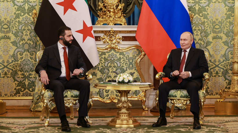 Rusya Devlet Başkanı Putin ile Suriye Cumhurbaşkanı Şara, Moskova’da görüştü - Resim : 3