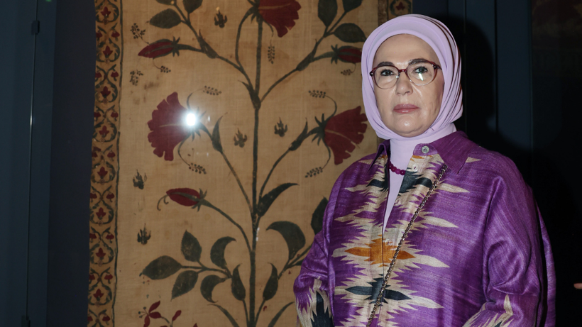 Emine Erdoğan, Katar'da İslam Eserleri Müzesi'ni ziyaret etti - Resim: 7