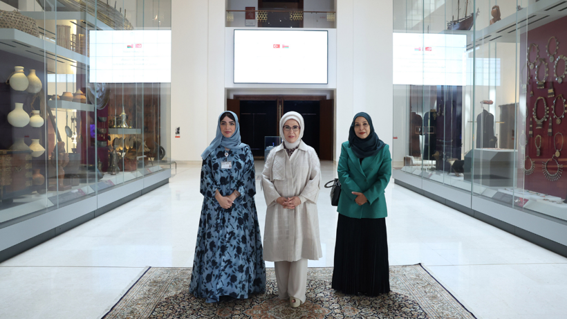 Emine Erdoğan, Umman'daki Ulusal Müze'yi ziyaret etti - Resim: 5