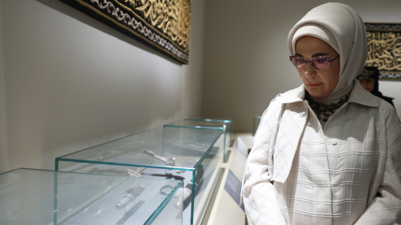 Emine Erdoğan, Umman'daki Ulusal Müze'yi ziyaret etti - Resim: 4