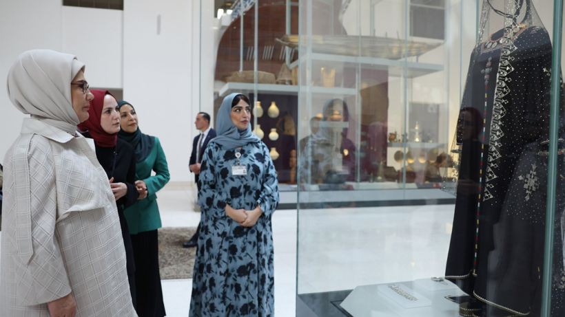 Emine Erdoğan, Umman'daki Ulusal Müze'yi ziyaret etti - Resim: 3
