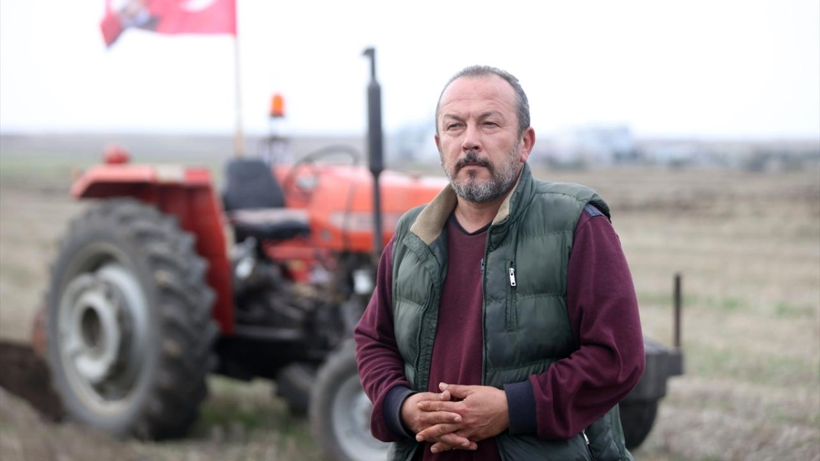 Kırklarelili çiftçi tarlasına pullukla "Cumhuriyet 102 yaşında" yazdı - Resim: 5