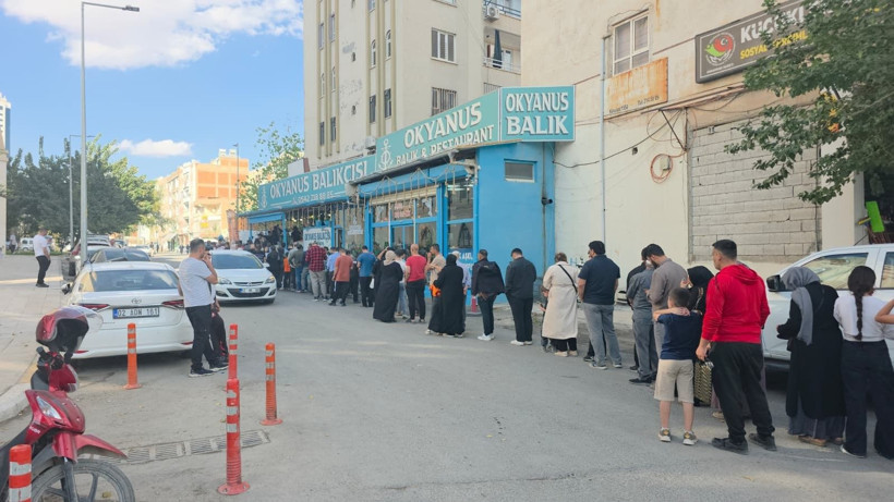 Şanlıurfa’da ucuz hamsi kuyruğu! 5 ton balığı bedavaya yakın sattı - Resim: 5