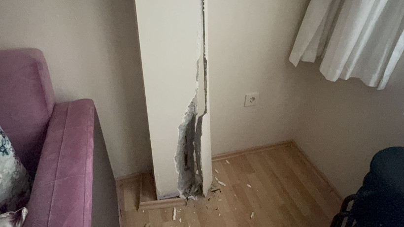 Kocaeli'de kolonları çatlayan 3 bina daha boşaltıldı - Resim: 3