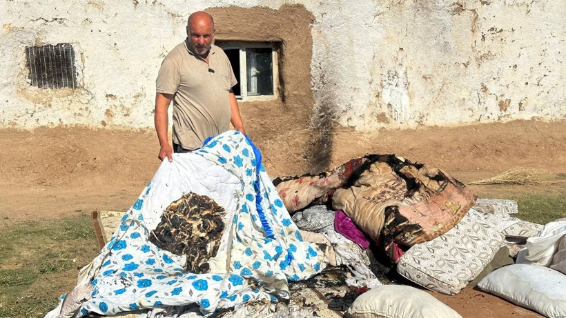 Şanlıurfa'da mahalleye korku salan olay: Gittikleri her yer, yattıkları eşyalar kendi kendine yanıyor - Resim: 5