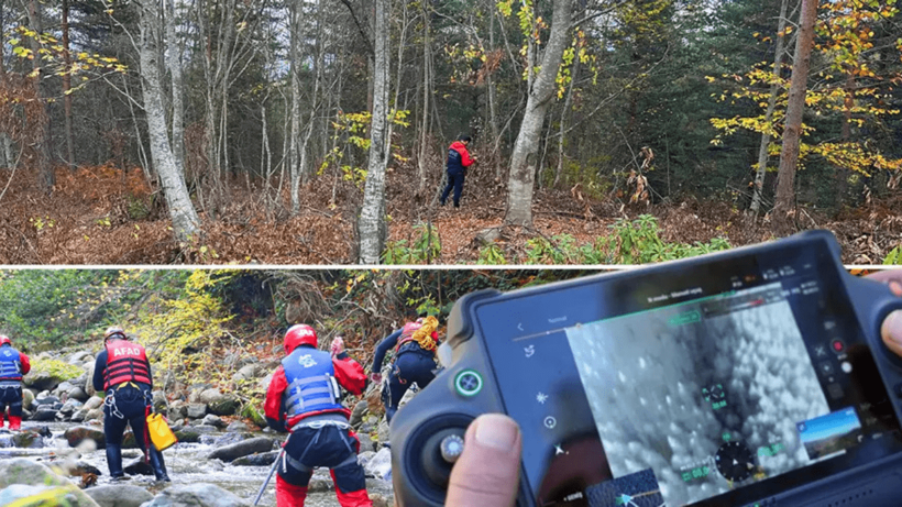 Havada İHA, yerde ekipler: Kastamonu'da kayıp anne ile oğlu aranıyor - Resim: 1