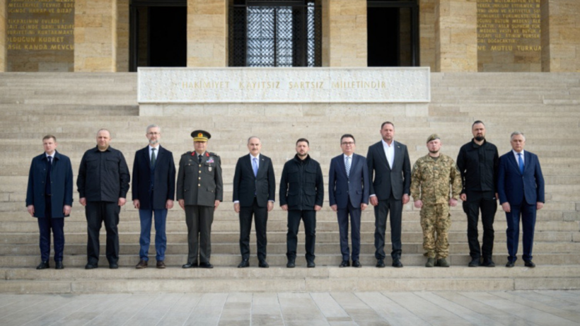 Zelenski'den Anıtkabir ziyareti - Resim : 1