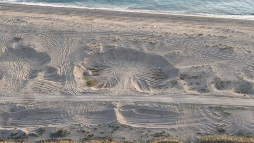 Kum hırsızları sahilleri talan etti: Bölge dronla görüntülendi! - Resim: 8