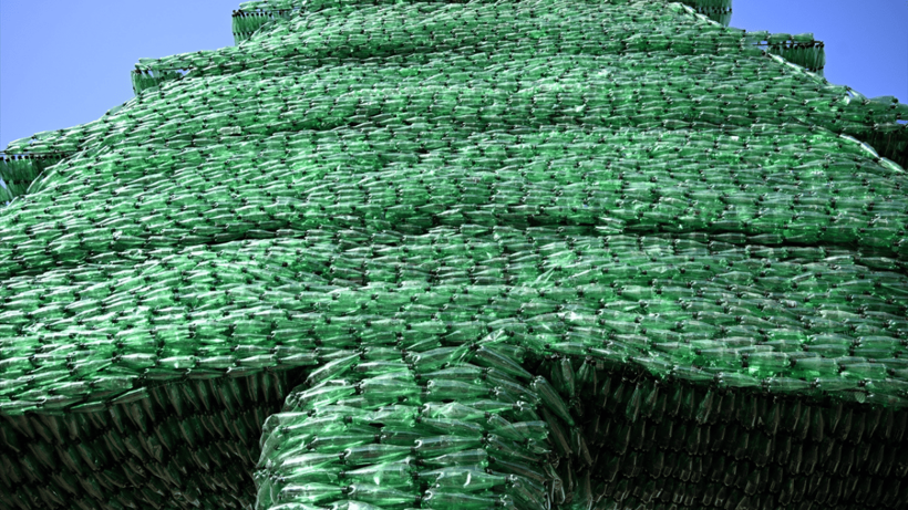 Lübnanlı Chaptini, dünyanın en büyük plastik sedir ağacıyla Guinness Rekorlar Kitabı'na girdi - Resim: 5