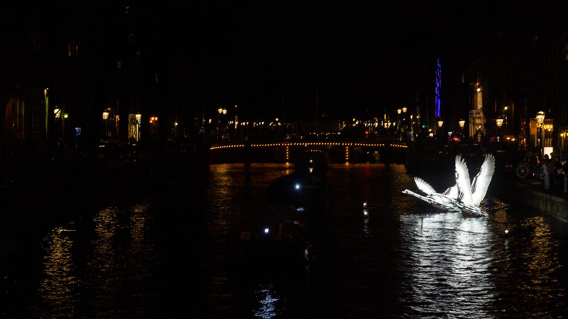 Hollanda'da 'Amsterdam Işık Festivali' başladı - Resim: 6