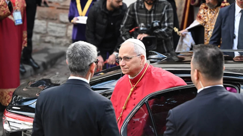 Papa 14. Leo, Ahmet Minguzzi'nin babası Andrea Minguzzi ile görüştü - Resim: 2