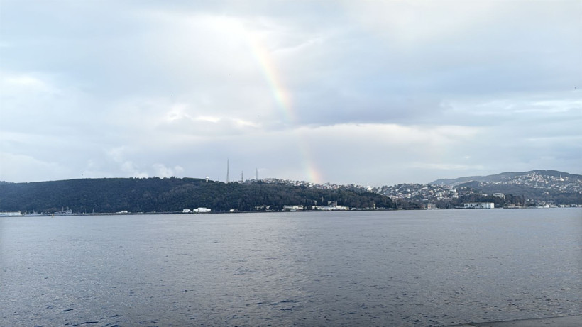 İstanbul Boğazı’nda gökkuşağı sürprizi - Resim: 4