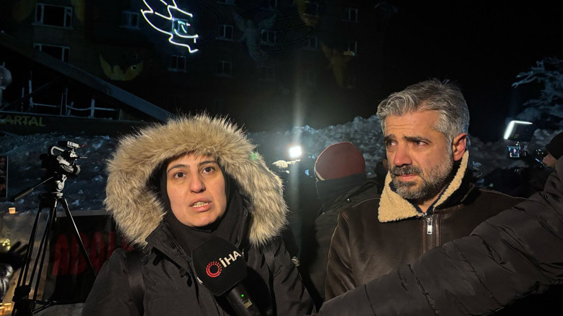 Kartalkaya yangın faciasının yıldönümünde acılı aileler 78 can için gökyüzüne fener bıraktı - Resim: 3