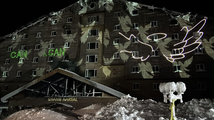 Kartalkaya yangın faciasının yıldönümünde acılı aileler 78 can için gökyüzüne fener bıraktı - Resim: 6