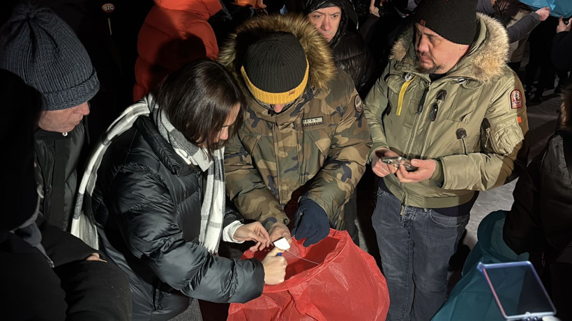 Kartalkaya yangın faciasının yıldönümünde acılı aileler 78 can için gökyüzüne fener bıraktı - Resim: 13