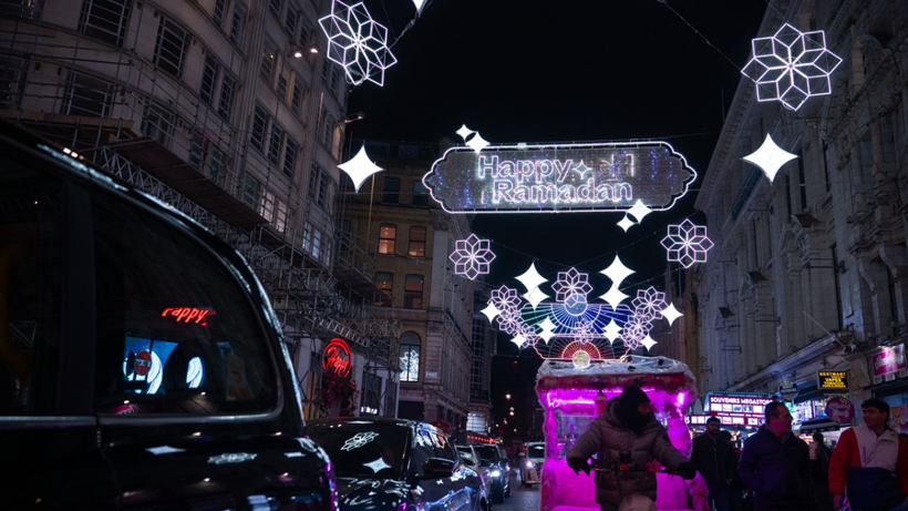 Londra&rsquo;da Coventry Caddesi Ramazan'a &ouml;zel 4. kez ışıl ışıl - Resim : 3