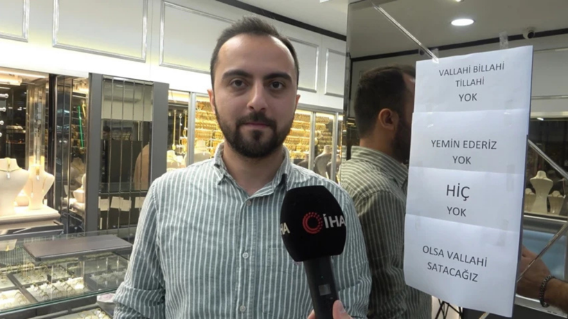 Altın t&uuml;kenince kuyumcu &ccedil;areyi yemin etmekte buldu: "Vallahi billahi yok" - Resim : 1