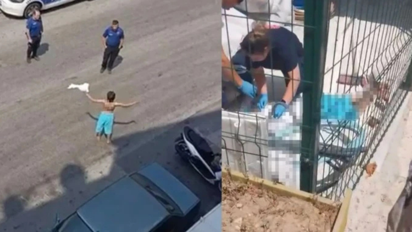 Denizli'de korkunç olay! Yarı çıplak halde sokağa çıktı, ikna edildikten sonra canına kıydı - Resim : 1