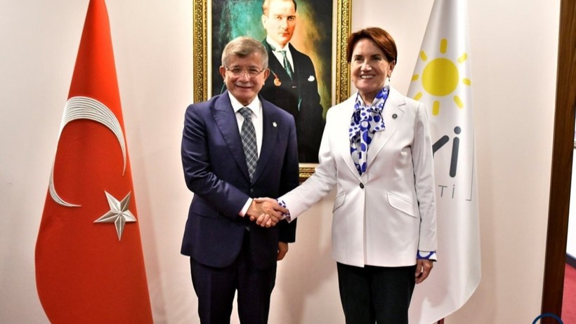 6'lı masada yeni cephenin adı Ahmet Davutoğlu - Meral Akşener! - Resim : 7