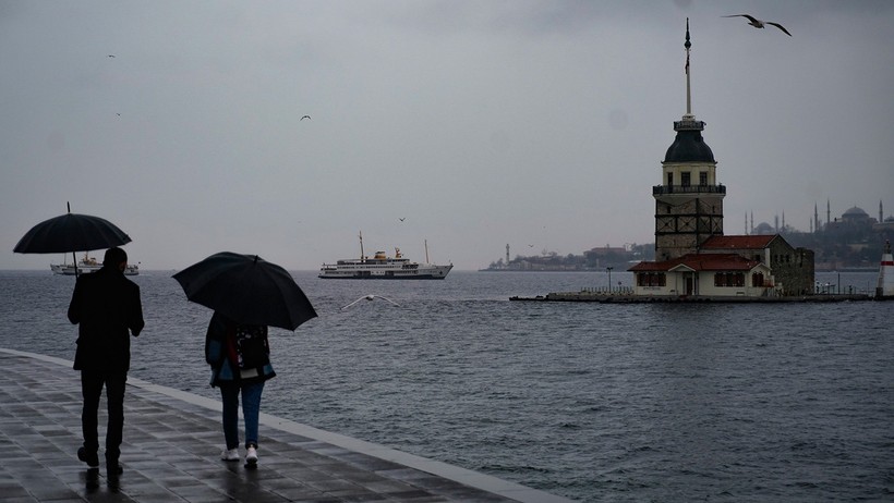 İstanbul'da yağmur başladı! Pazar günü hava nasıl olacak? Meteoroloji açıkladı - Resim : 2