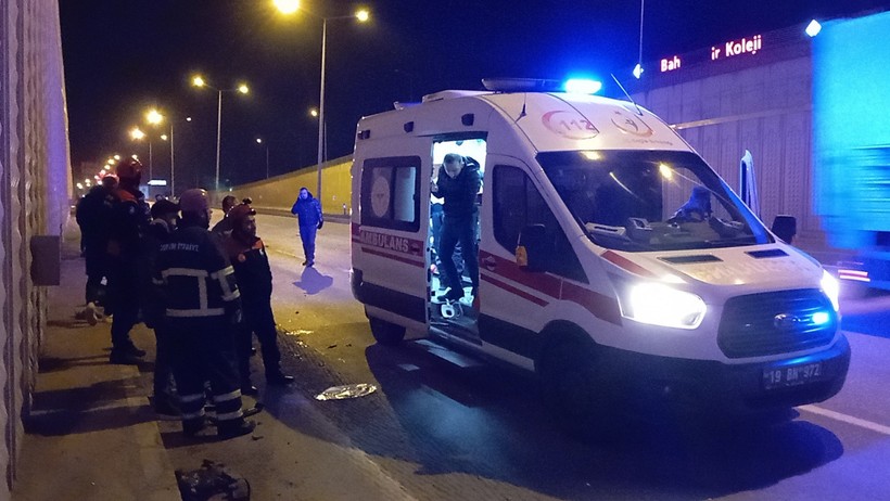 Çorum'da aracın takla attığı kazada 1 kişi hayatını kaybetti - Resim : 1