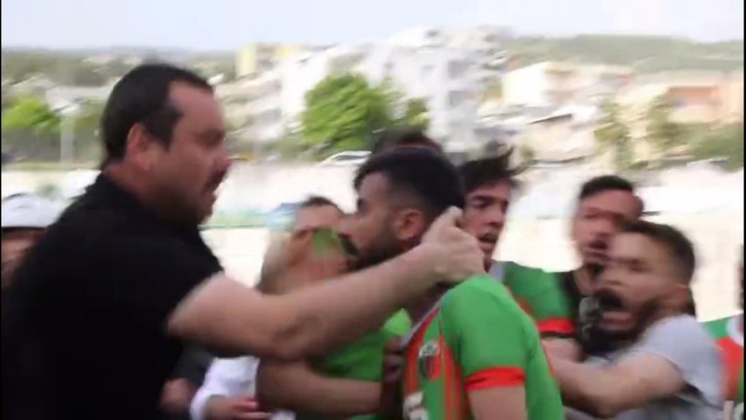 Futbolcuyu darbeden polis memuru hakkında soruşturma başlatıldı - Resim : 2