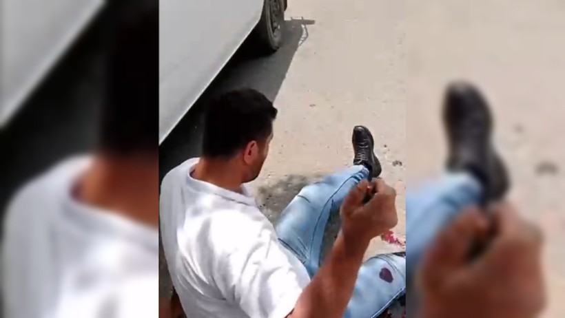 Malatya’da dehşet anları: Kendini rahatsız eden adamı vurup kayda aldı! - Resim : 1