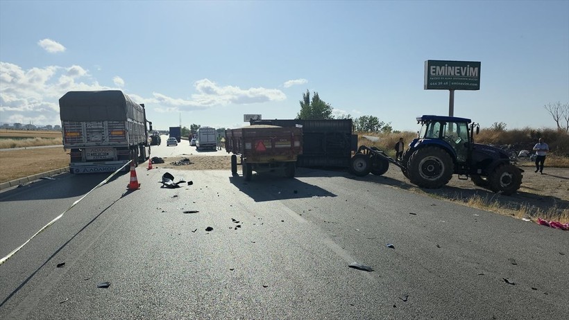 Amasya'da feci kaza: 1 ölü, 4 yaralı - Resim: 4