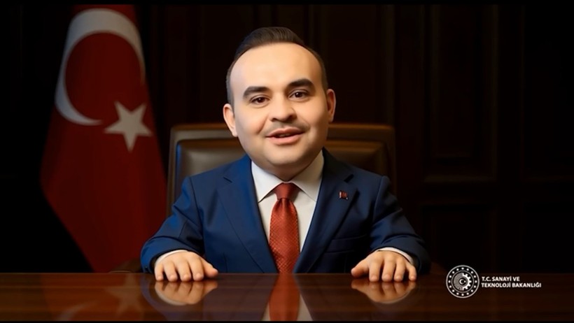 Bakan Kacır, Cumhurbaşkanı Erdoğan ve kabine üyelerinin çocuk hallerinin canlandırıldığı yapay zeka videosu ile hedeflerini açıkladı - Resim : 2