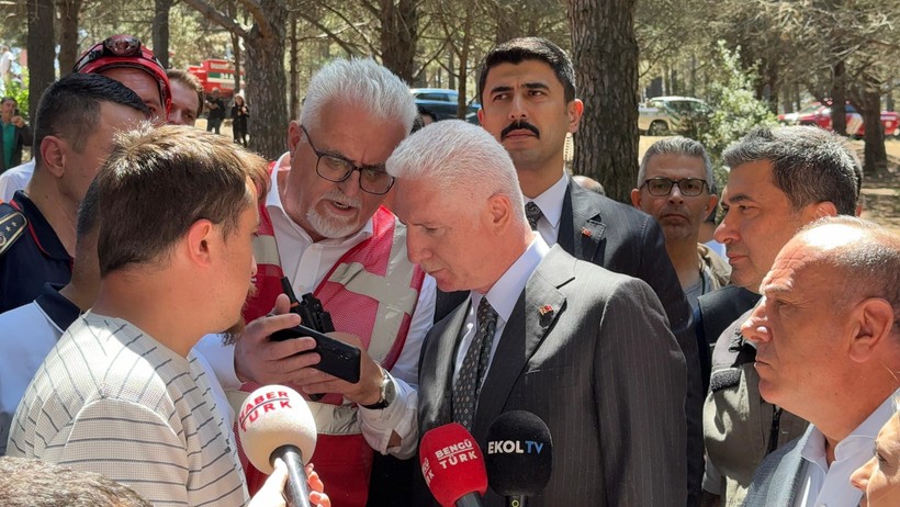 İstanbul Sultangazi ve Silivri'de orman yangını - Resim : 3