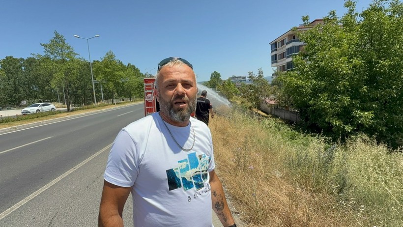 Yol kenarına atılan şişe anız yangını çıkarttı - Resim: 7