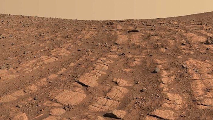 Mars'ta eski nehir izleri keşfedildi - Resim : 1