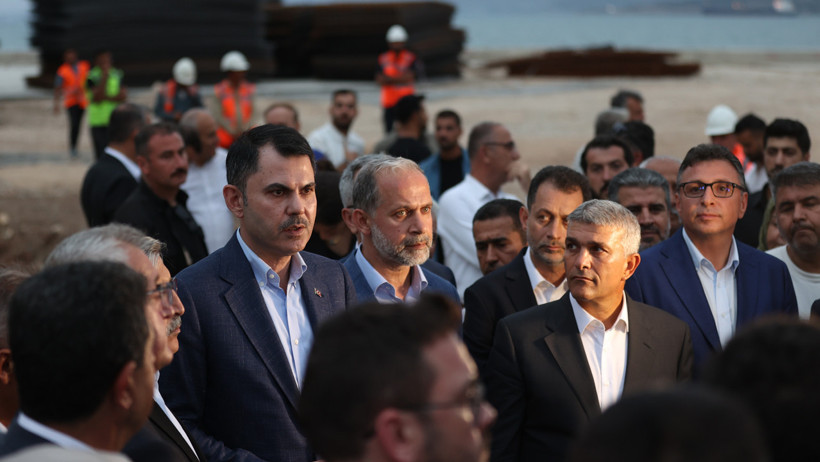 Bakan Kurum, İskenderun sahilinde inceleme yaptı: 29 Ekim'de tamamlayacağız - Resim : 1