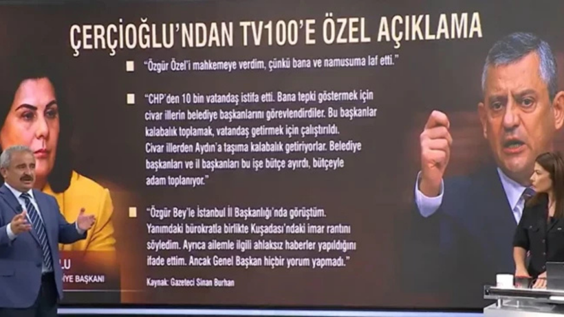 Özlem Çerçioğlu Özgür Özel'i mahkemeye verdi! - Resim : 1