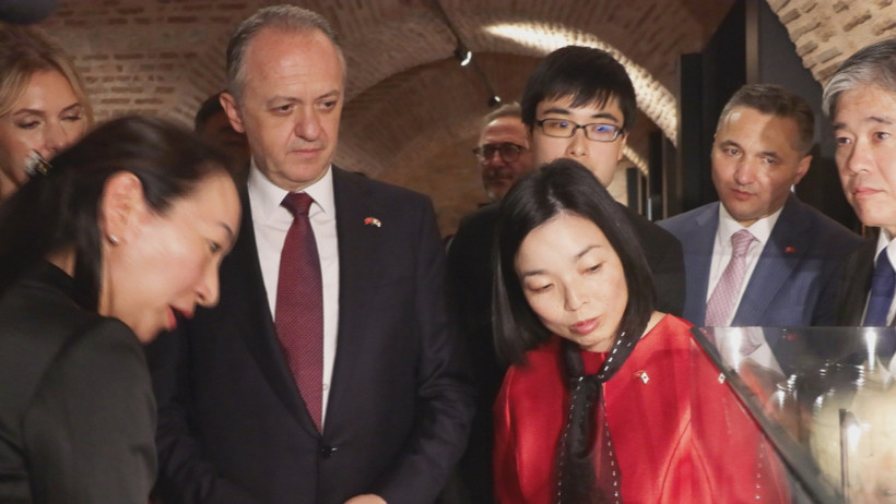 Japonya Prensesi Akiko Mikasa, Türkiye’de sergi açılışına katıldı - Resim : 1