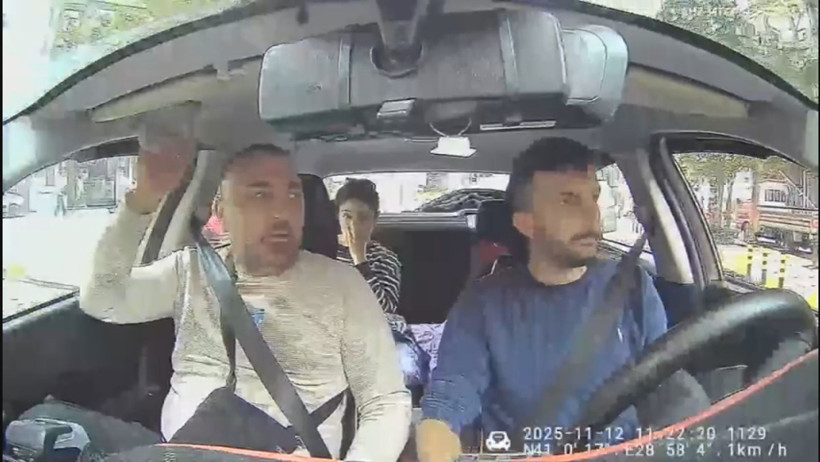 Böcek ailesinin taksiyle hastaneye gittiği anların görüntüsü ortaya çıktı - Resim : 2