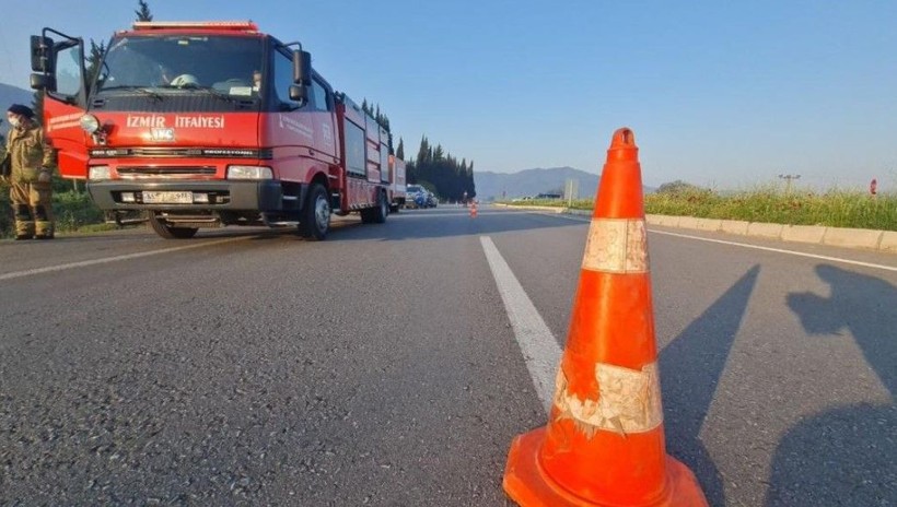 Tire'de kahreden kaza! Evli çift yanarak can verdi - Resim: 4
