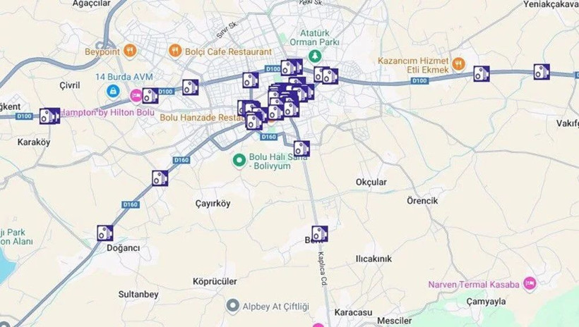 Bu yollara dikkat... Sabit radar noktaları belli oldu - Resim: 15