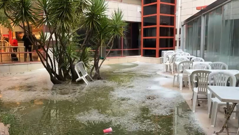 Antalya'da sağanak ve dolu hayatı olumsuz etkiledi - Resim: 16