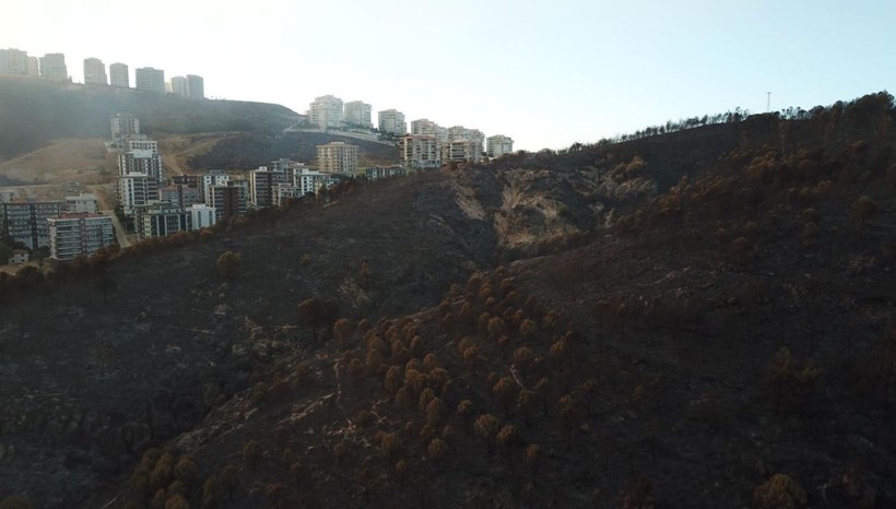 İzmir'deki yangın felaketinin bilançosu gün ağarınca ortaya çıktı - Resim: 13