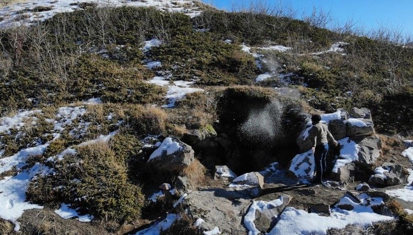 Bitlis'te ilgi çeken doğa olayı: Nemrut'un 'Buhar Bacaları' kışın tekrar aktifleşti - Resim: 8