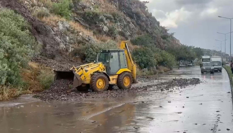 Aydın'da sağanak sonrası heyelan oluştu - Resim: 5