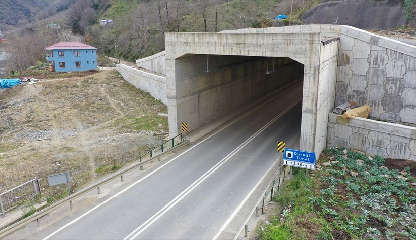 Doğu Karadeniz'i İç Anadolu'ya bağlayan Dereli kara yolu ulaşım süresini kısalttı - Resim: 18