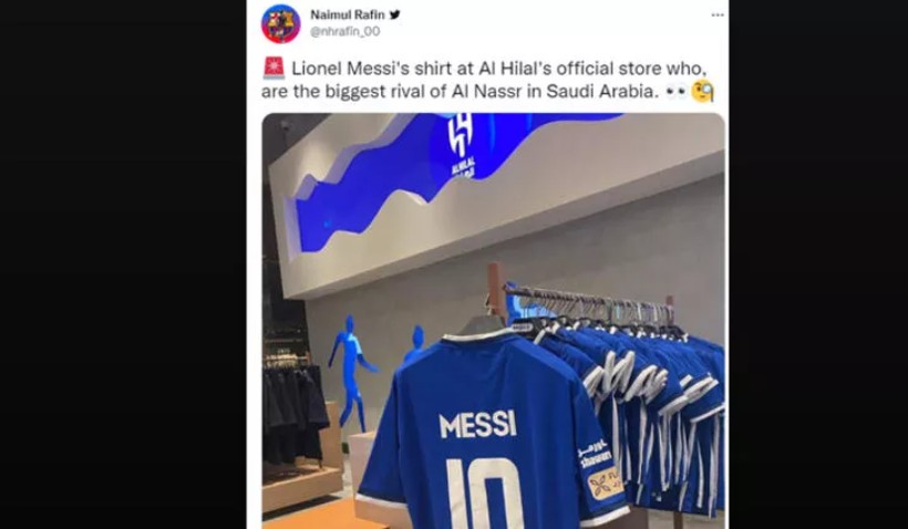 Al-Nassr'ın ezeli rakibinden Ronaldo'ya Messi ile cevap! Formasını... - Resim: 11
