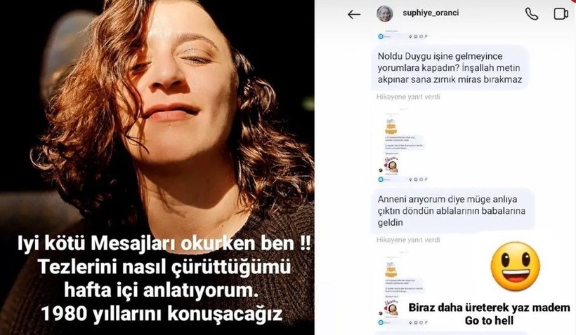 Duygu Nebioğlu'na Suphiye Orancı adlı hesaptan mesaj: İnşallah Metin Akpınar sana zırnık miras bırakmaz! - Resim: 5