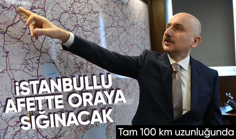 Ulaştırma ve Altyapı Bakanı Adil Karaismailoğlu'ndan İstanbul'da olası bir depremde alınacak aksiyon açıklaması: Demir yolu hattı sığınak olacak